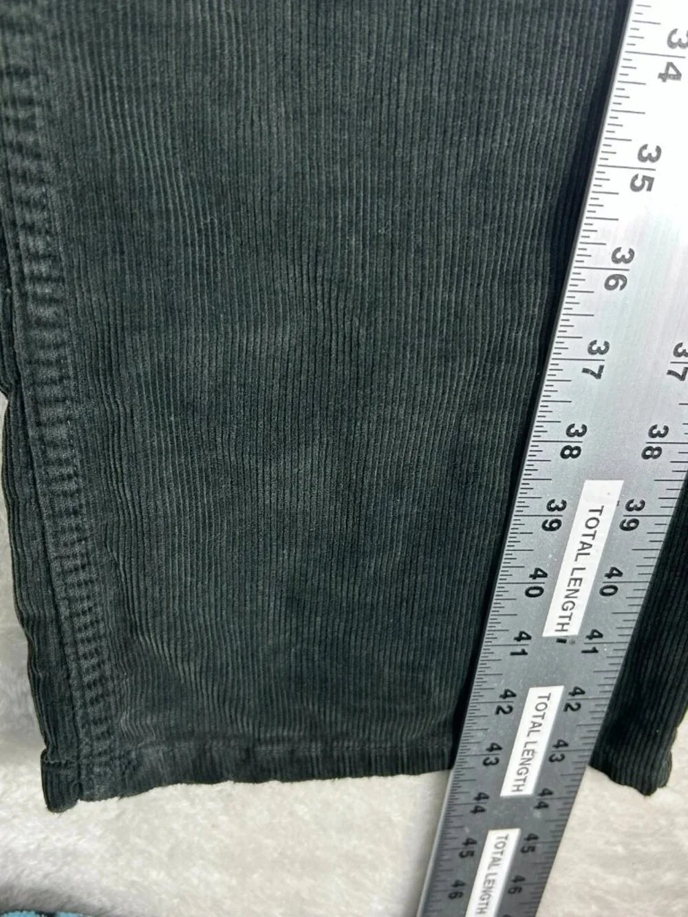 Vintage Polo By Ralph Lauren Corduroy Pants Mens 38x32 Green Straight Leg Preppy